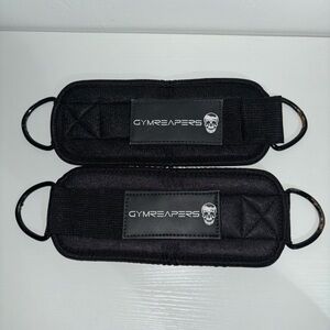 Gymreapers Ankle Straps Black